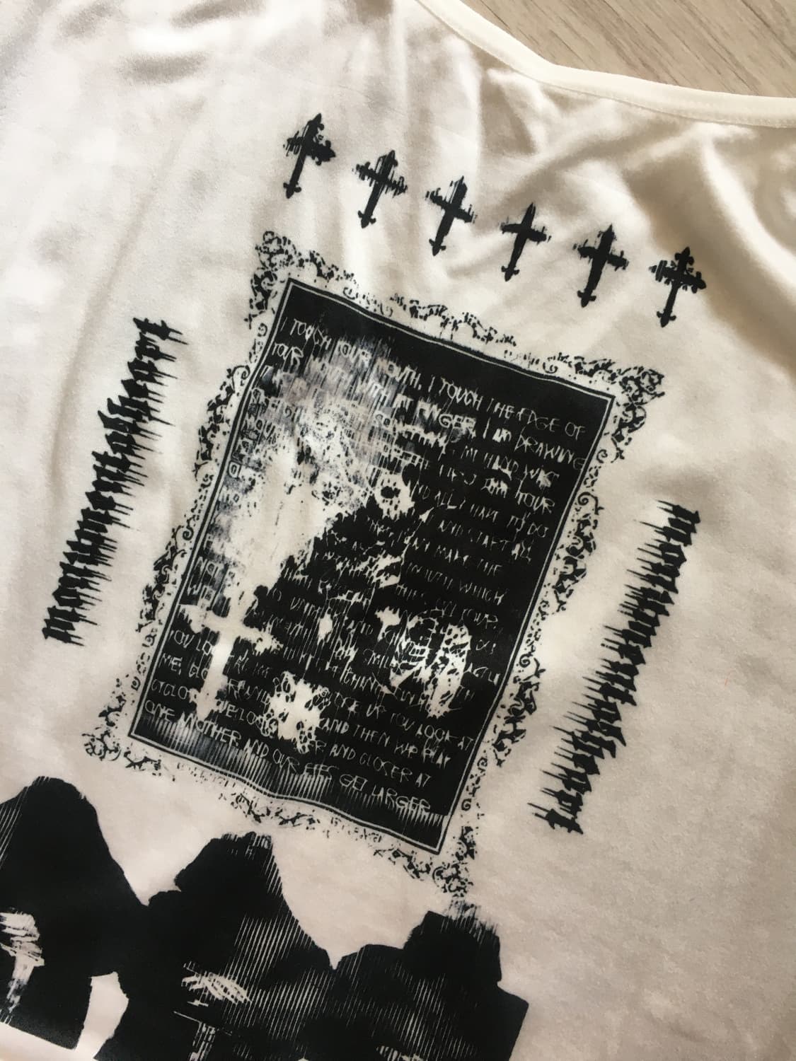 y2k 고풍 펑크 빈티지 슬리브 상품이미지3