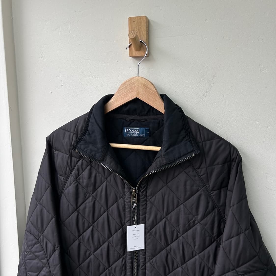 15983 - 폴로 랄프로렌 블랙 퀄팅 자켓 상품이미지1