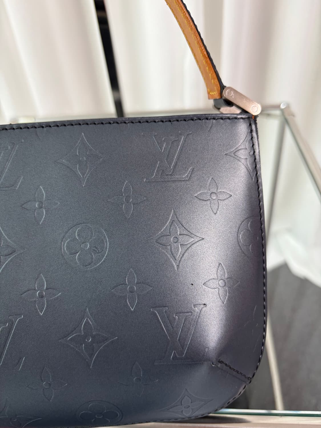 루이비통 블루 모노그램 매트 파울러 숄더백 상품이미지9