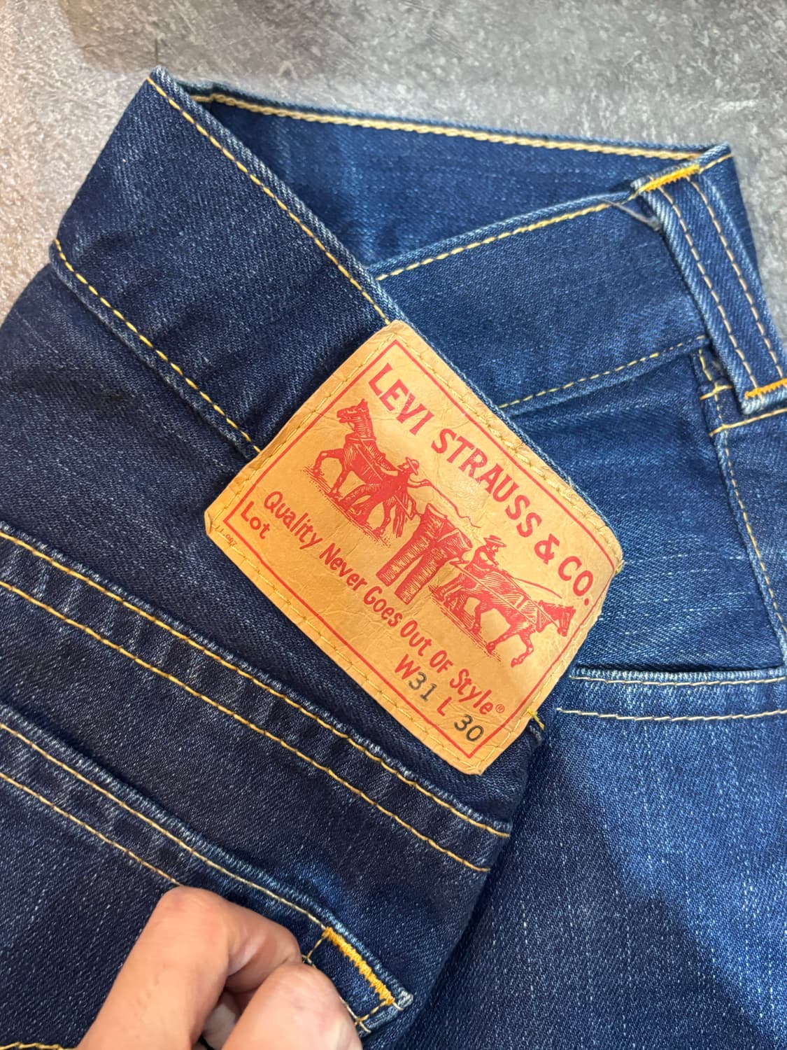 리바이스 남성 데님팬츠 청바지 30사이즈 상품이미지6
