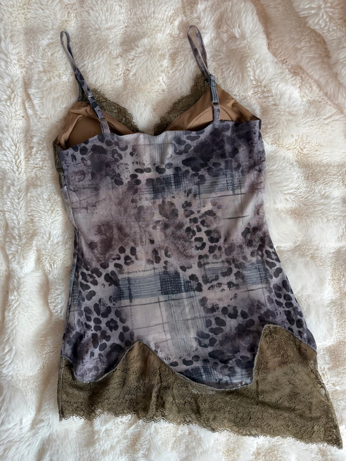 Lowear leopard lace pad ops 상품이미지7