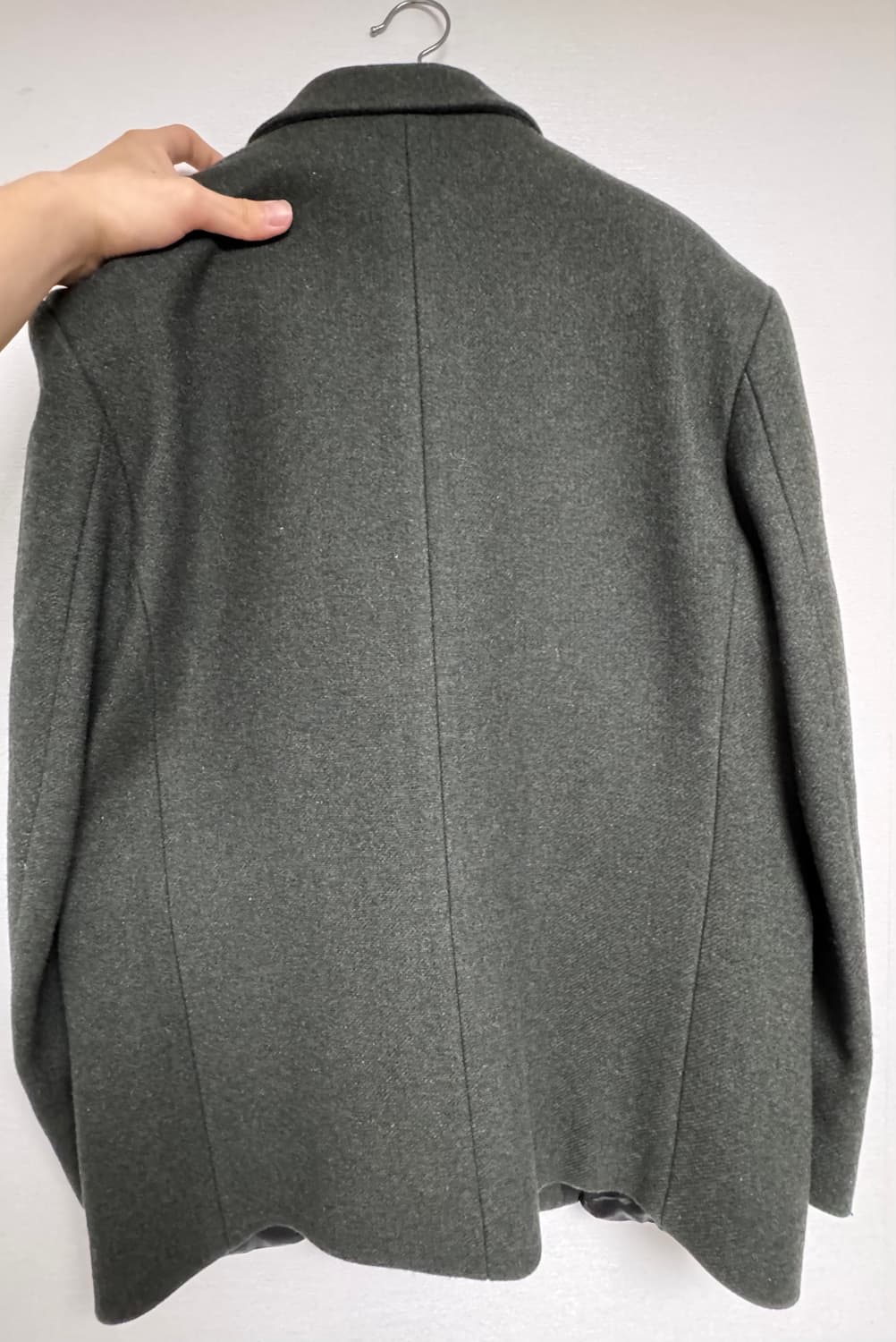 [L] STU office 오버사이즈 블레이져 3버튼 카키 상품이미지2