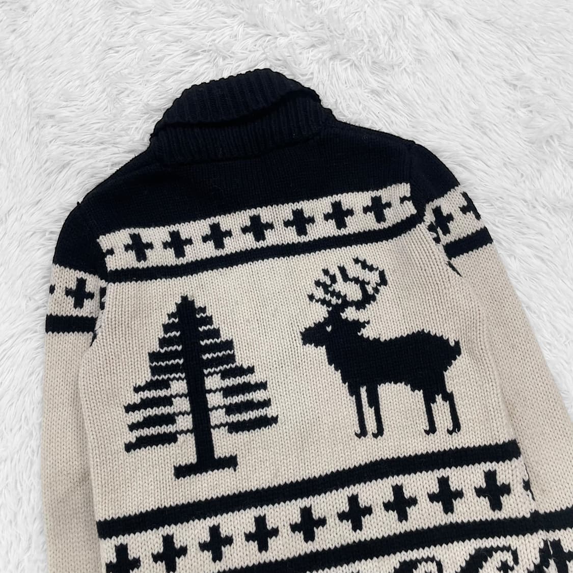 Kool haas 코위찬 니트 집업 상품이미지5