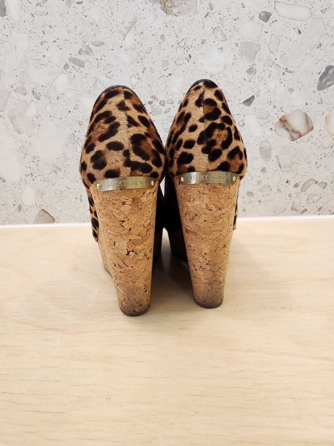 지미추 네오파드 오픈토 웨지힐 35 1/2 상품이미지3