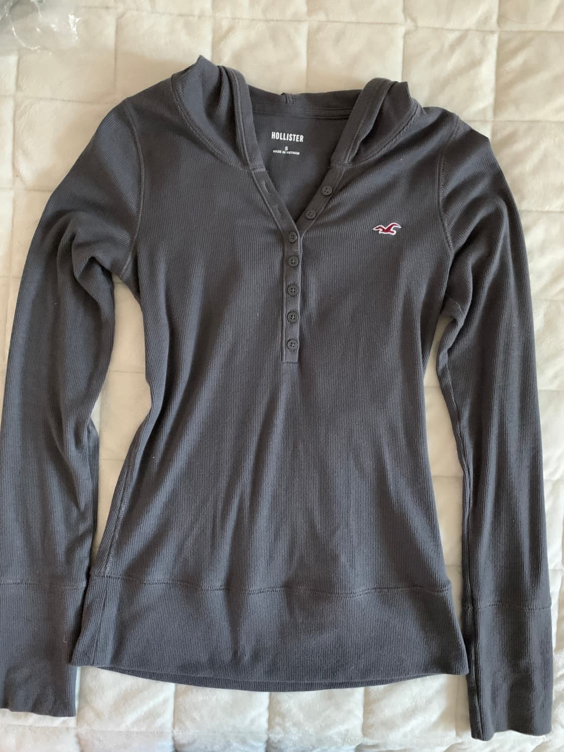 홀리스터 헨리넥 후드 티셔츠 상품이미지2