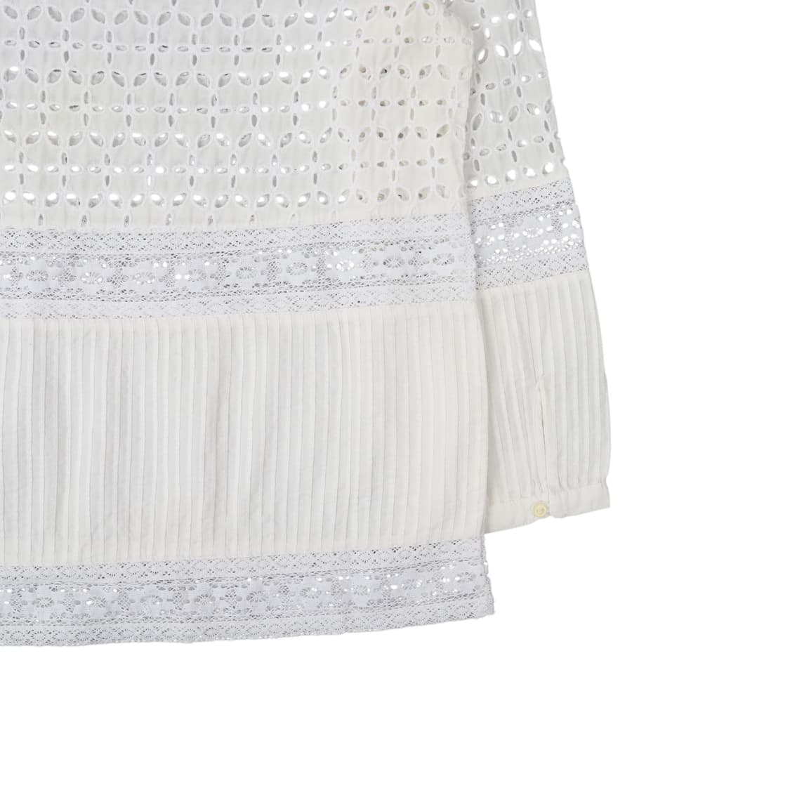 데님앤서플라이 크로셰 펀칭 코튼 블라우스 상품이미지7