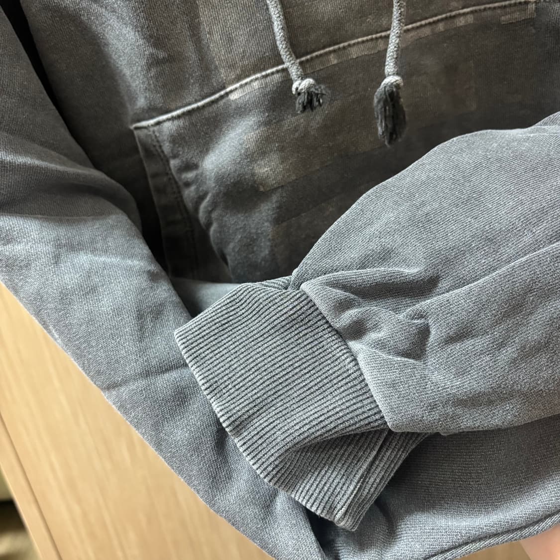 (급처)미드나잇무브 pg logo hood dark grey/후드그 상품이미지4