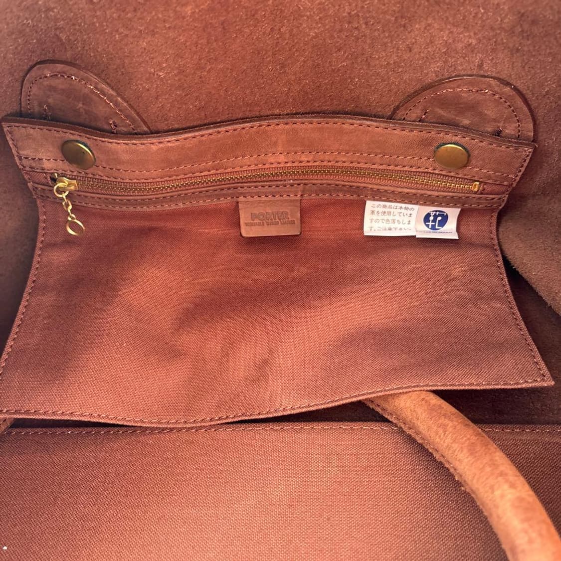 요시다 포터 빔즈 별주 소가죽 보스톤백 상품이미지9
