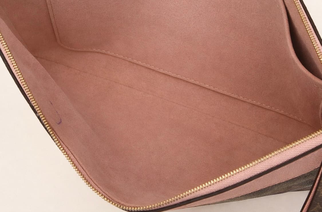 [S급] 루이비통 모노그램 로즈 데일리 파우치 클러치백 판매합니다!!! 상품이미지3