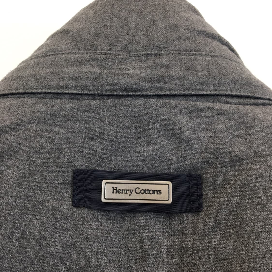 헨리코튼 은장 그레이 패딩점퍼 105 엘보패치  상품이미지5