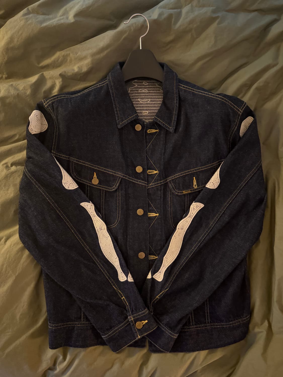 Kapital 11.5oz. Denim Bone Jacket Indigo 상품이미지1