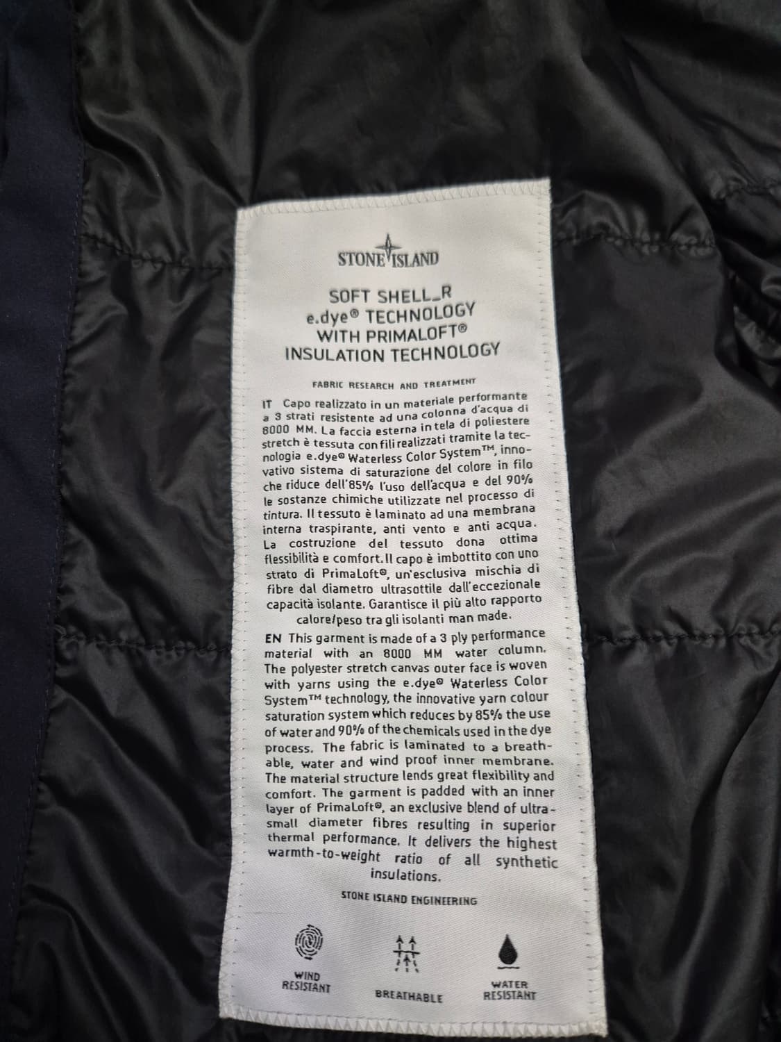 스톤 소프트쉘 프리마로프트 패딩자켓 L 상품이미지7