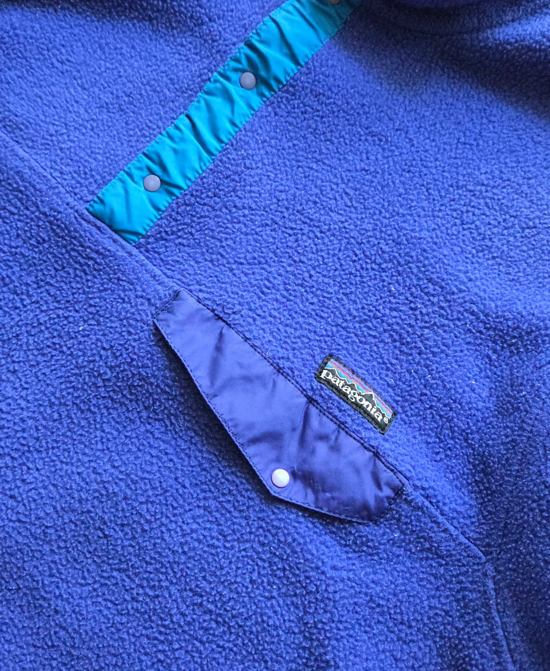 (XL)파타고니아 vtg블루 신칠라 플리스 synchilla 상품이미지3