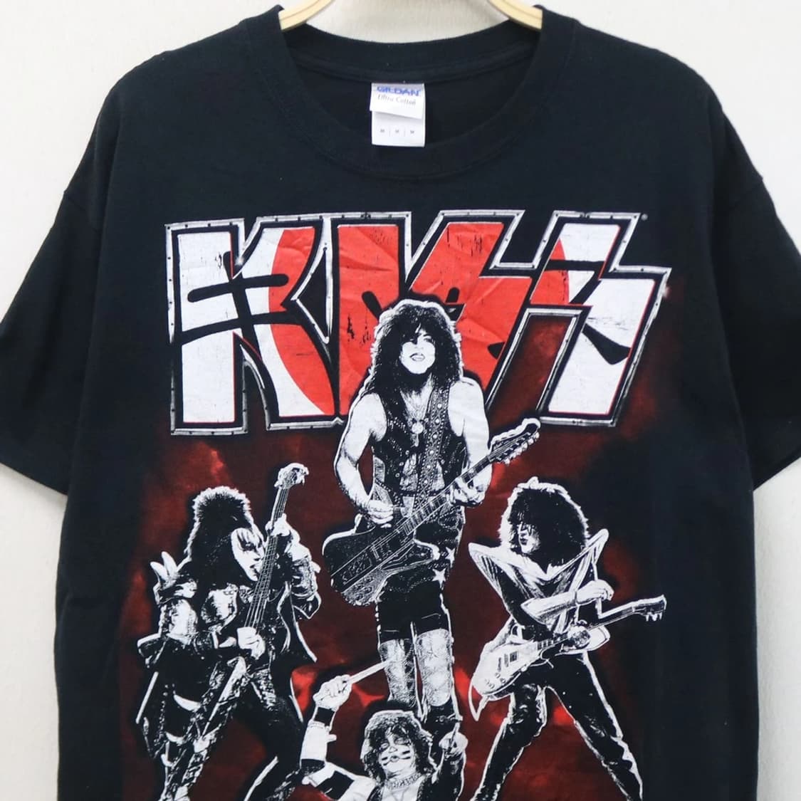 GILDAN Kiss 프린팅 반팔 티셔츠 66300 상품이미지3