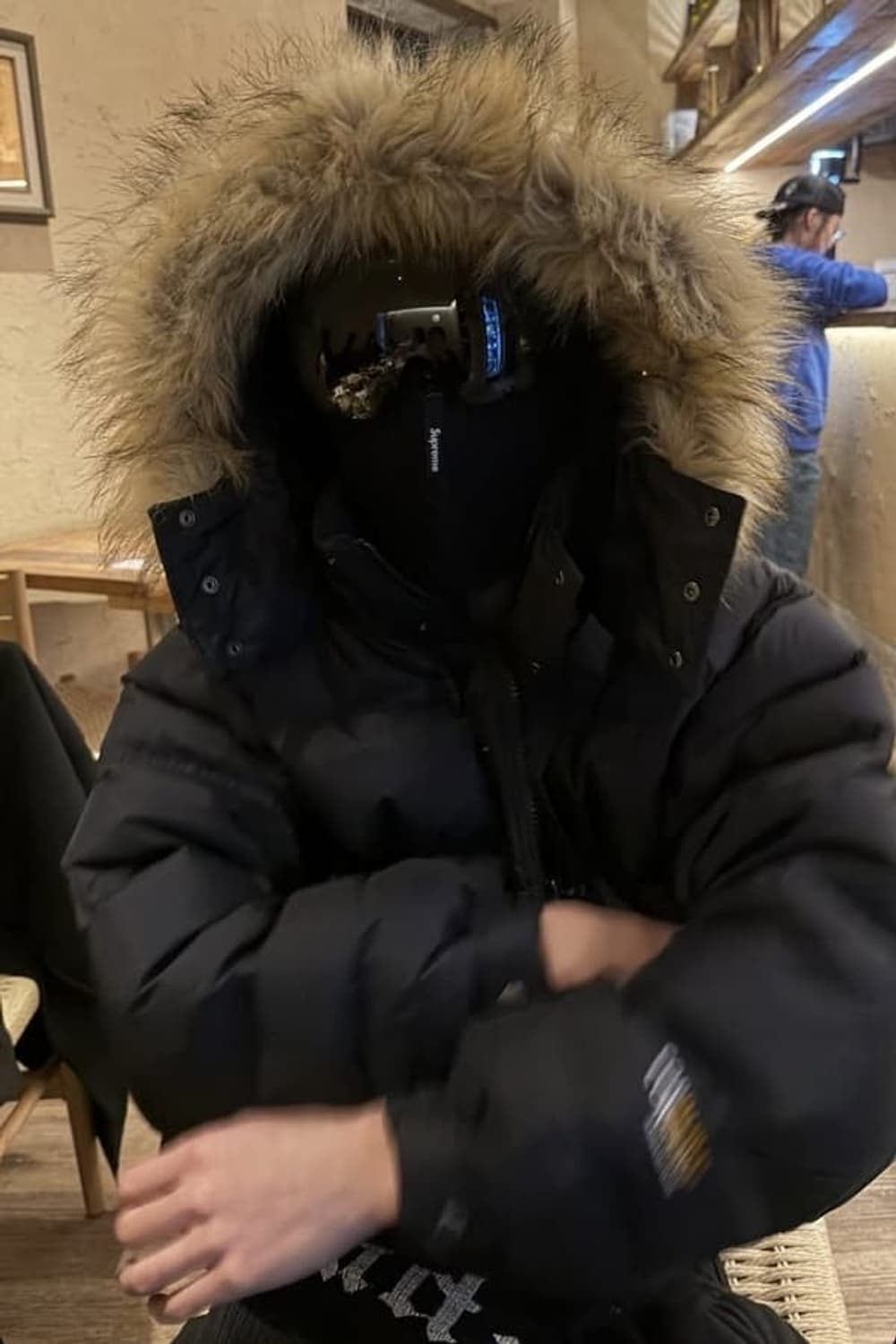 25FW 슈프림 페이스마스크 700-필 다운 퍼퍼 자켓 상품이미지5