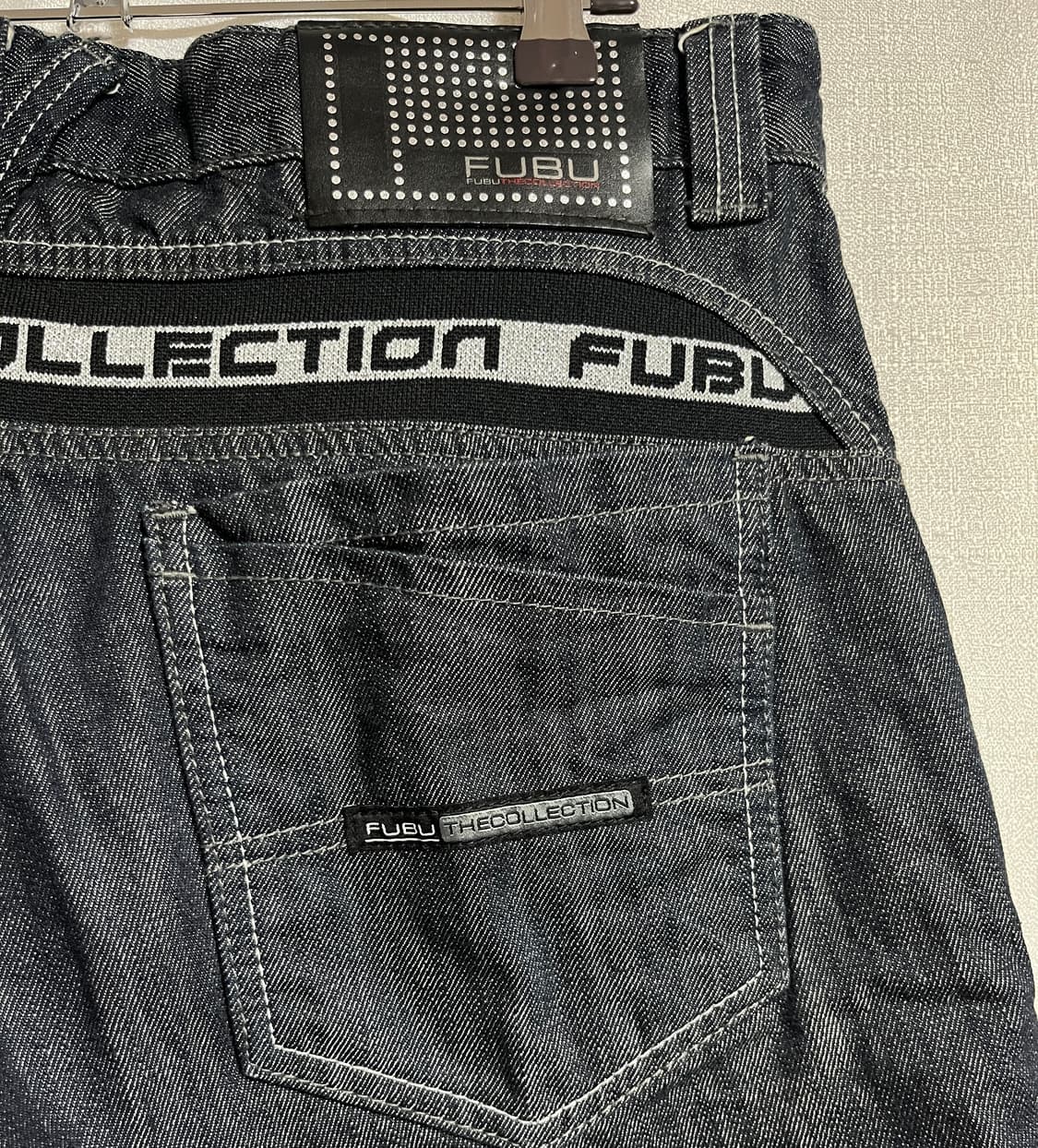 후부 FUBU 데님 빈티지 와이드 팬츠 청바지 32 상품이미지8