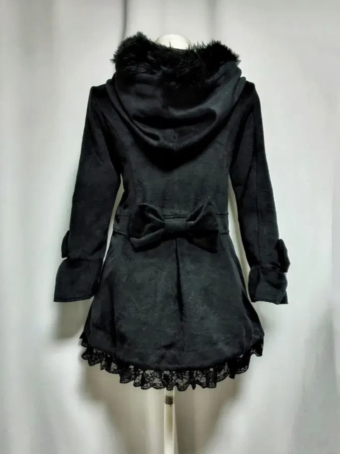 빈티지 롱코트 고스펑크 양산형지뢰계 자켓 로리타 공겜여주 핀터깔 히메갸루 상품이미지2