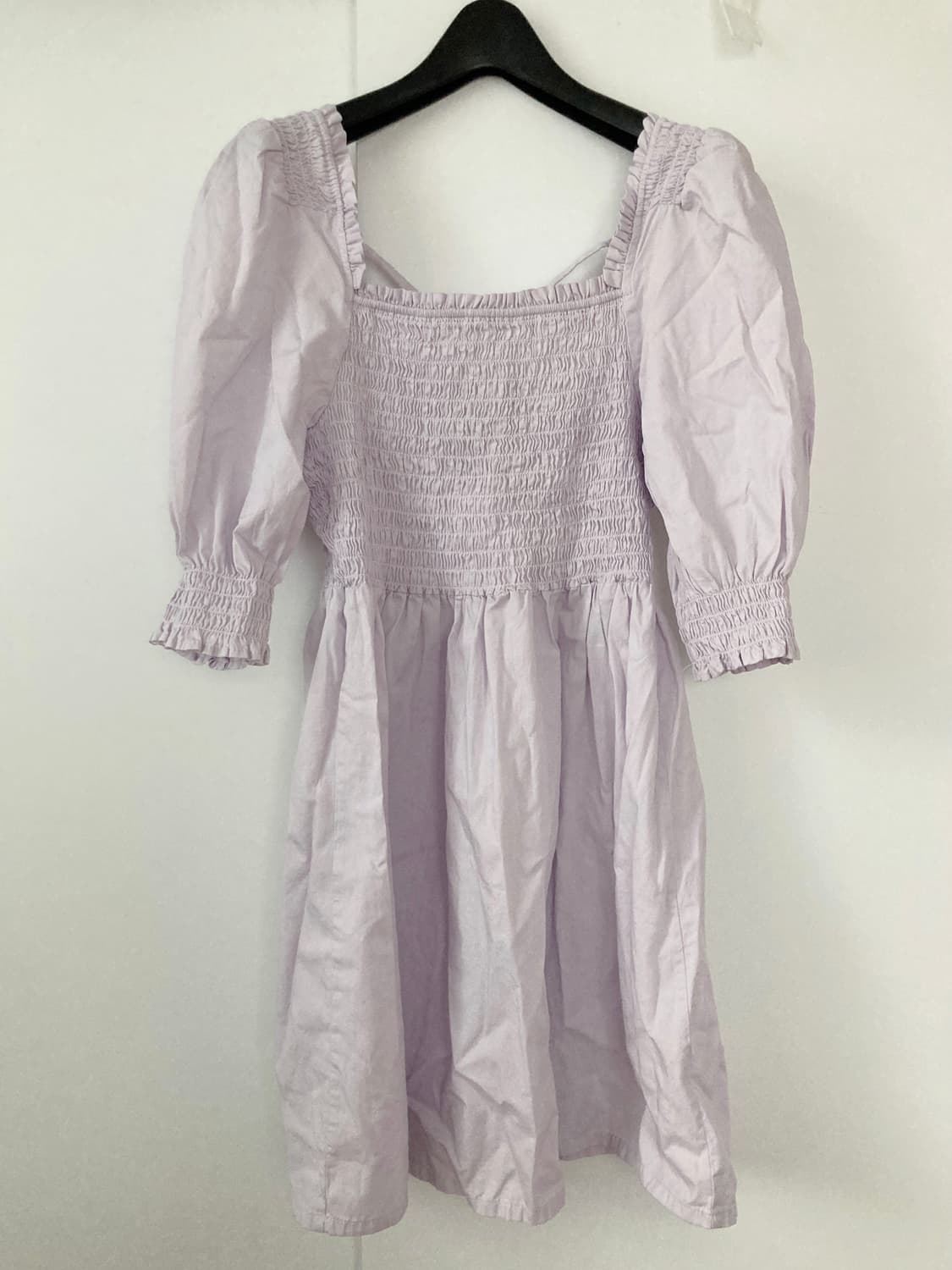 H&M 연보라 스퀘어넥 원피스 EUR36 상품이미지1