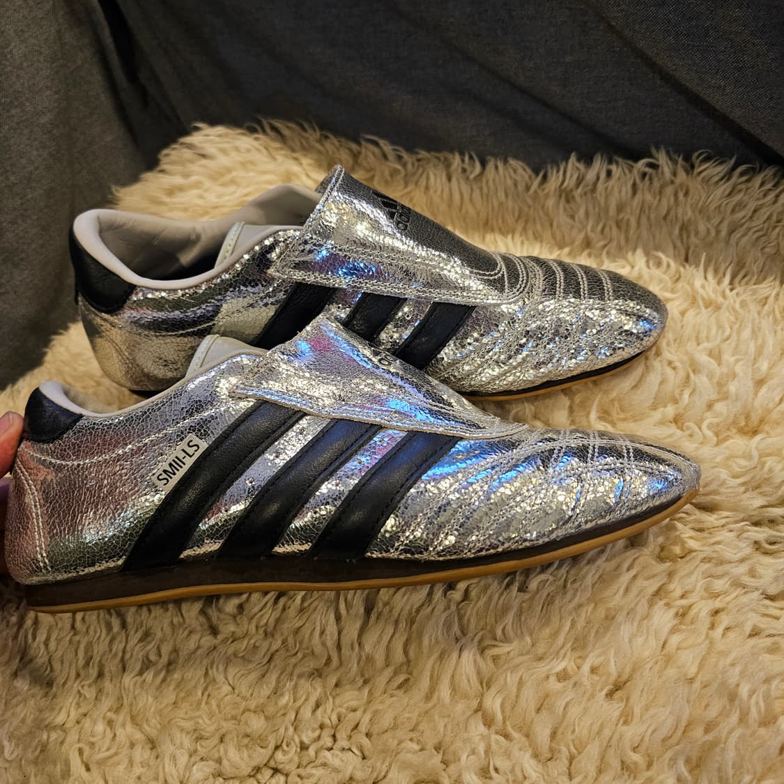 265 아디다스 태권도 메탈릭 실버 상품이미지2