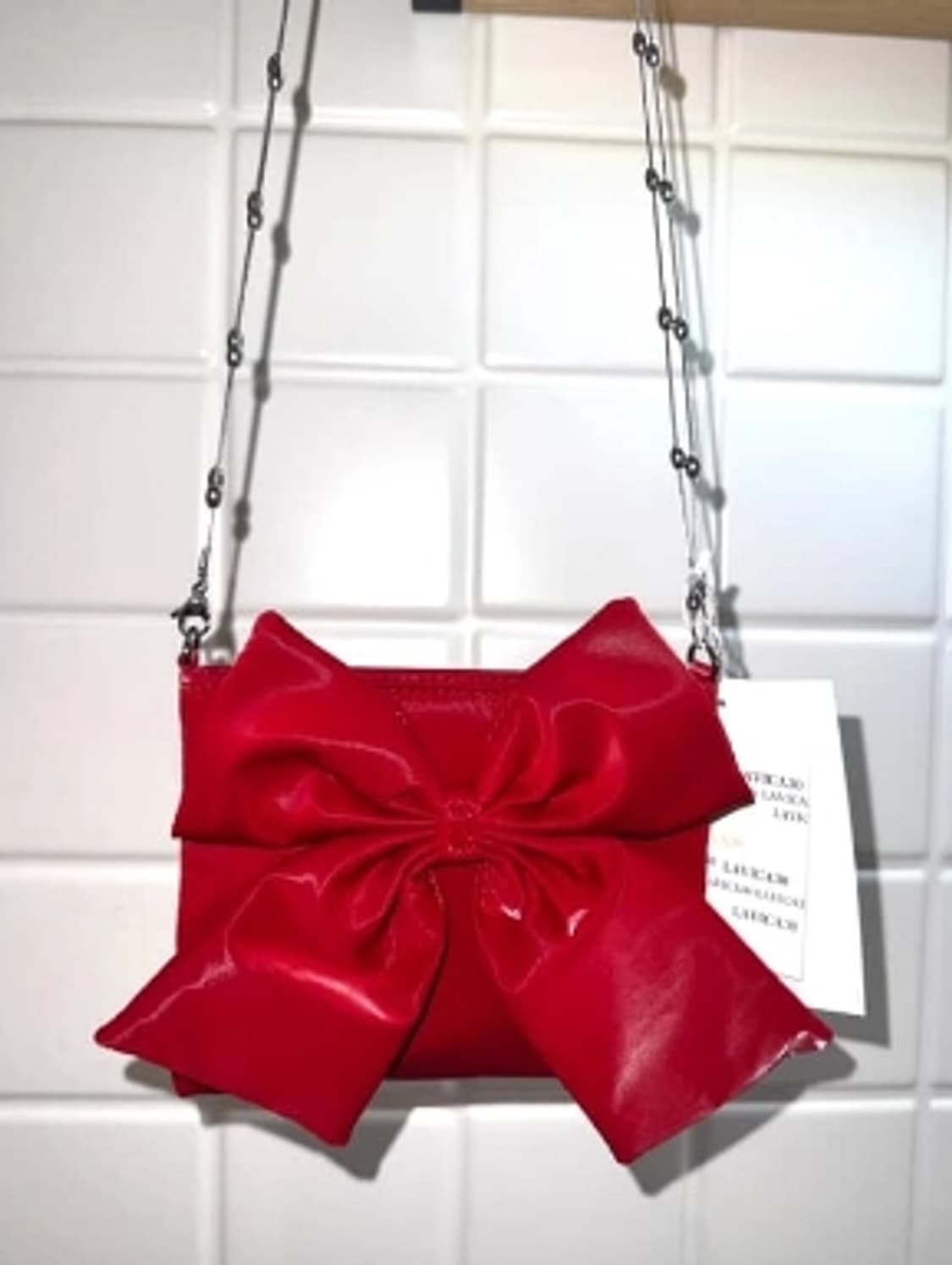 Wallet Mini Bag RED 리본 리뉴얼 버전 상품이미지1