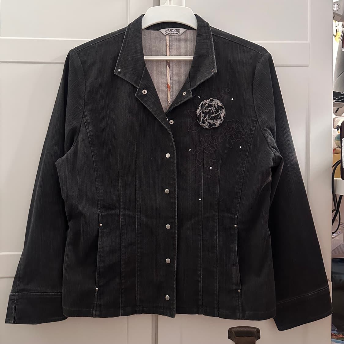 일본 빈티지 데님 셔츠 자켓 상품이미지5