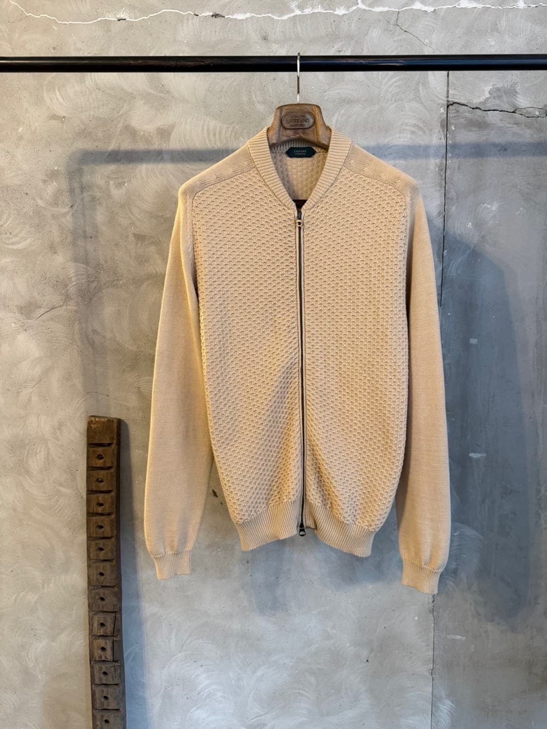 자노네 짚업 가디건 105 상품이미지4