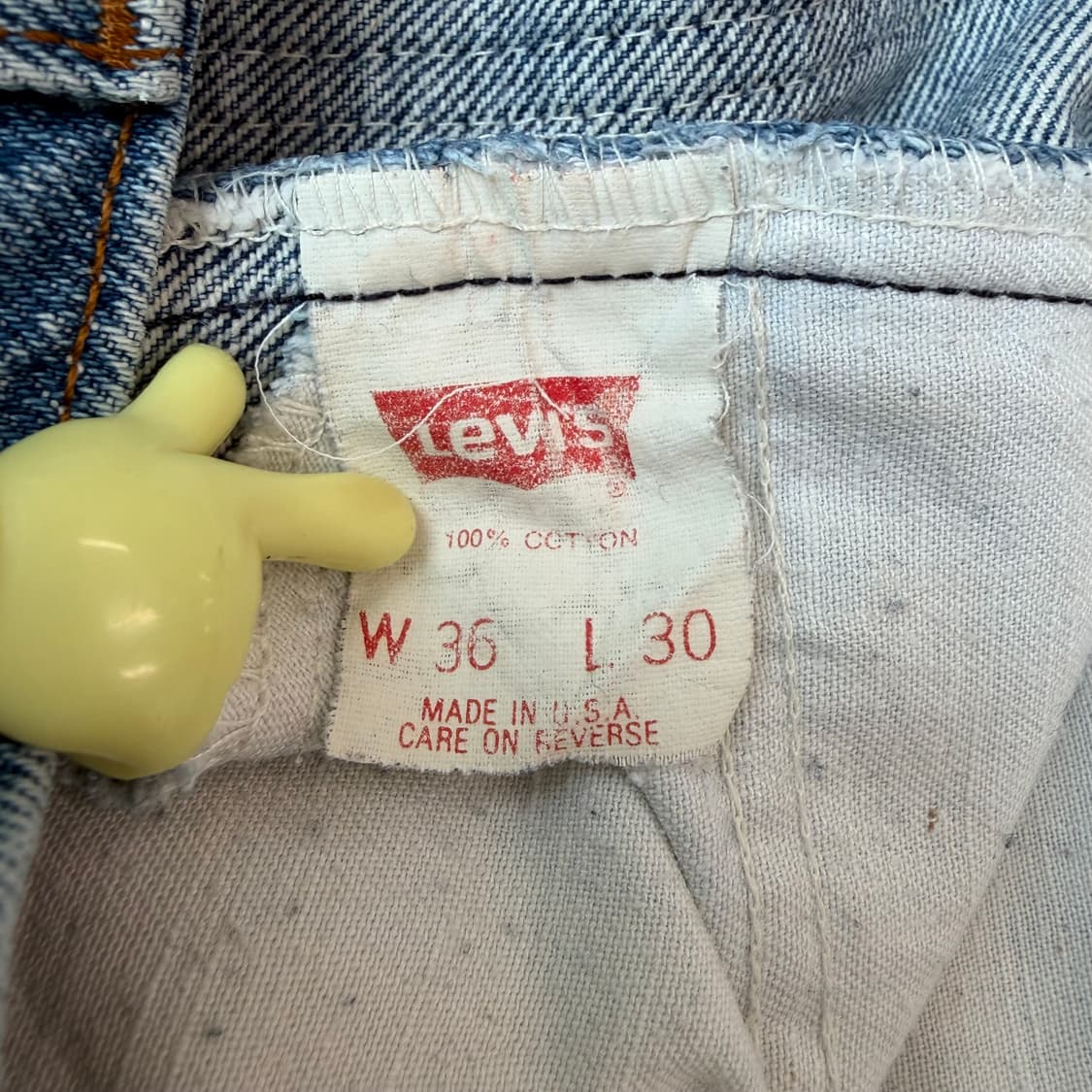 90s USA 빈티지 리바이스 517 부츠컷 오렌지탭 상품이미지10