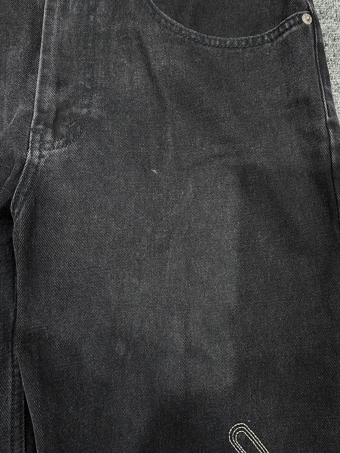 디스이즈네버댓 아카이브 웹 거미줄 자수 데님팬츠 바지 M 상품이미지5