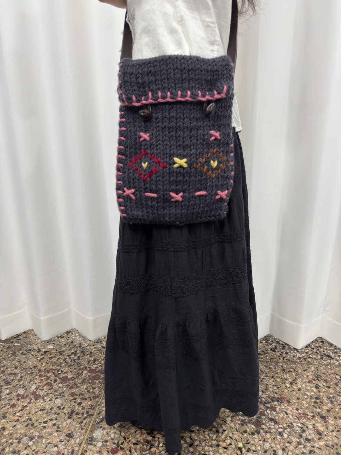 knit design crossbag 상품이미지6