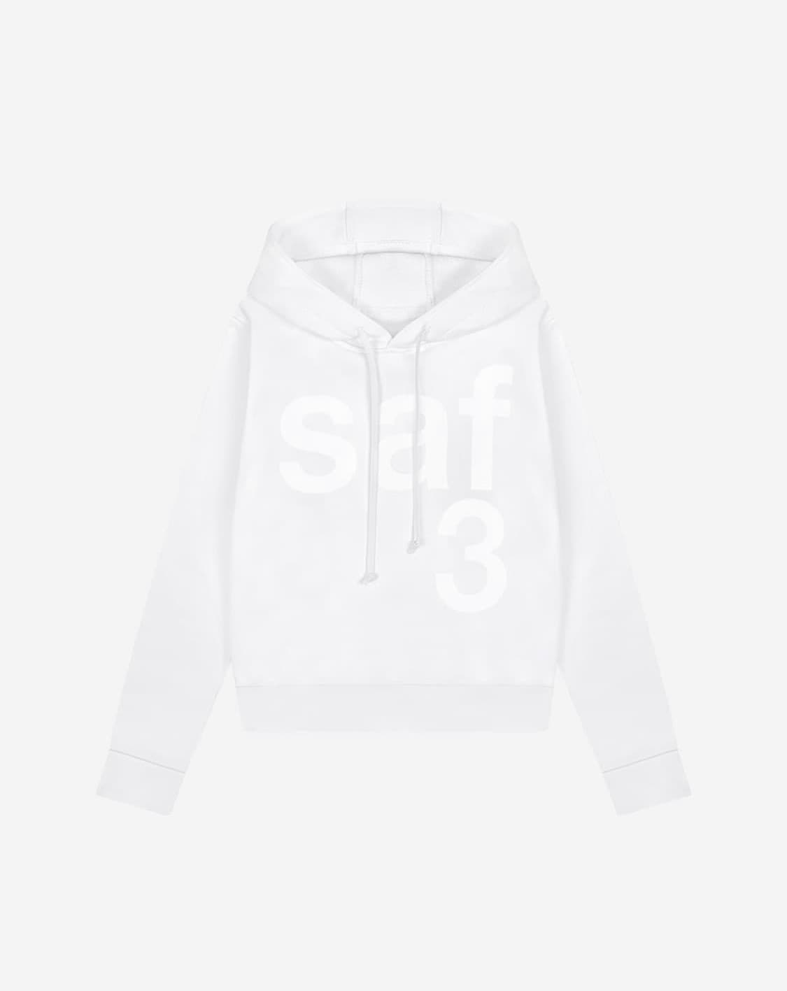 사파리스팟 1/2 basic safari hoodie 화이트 2사이즈 상품이미지1