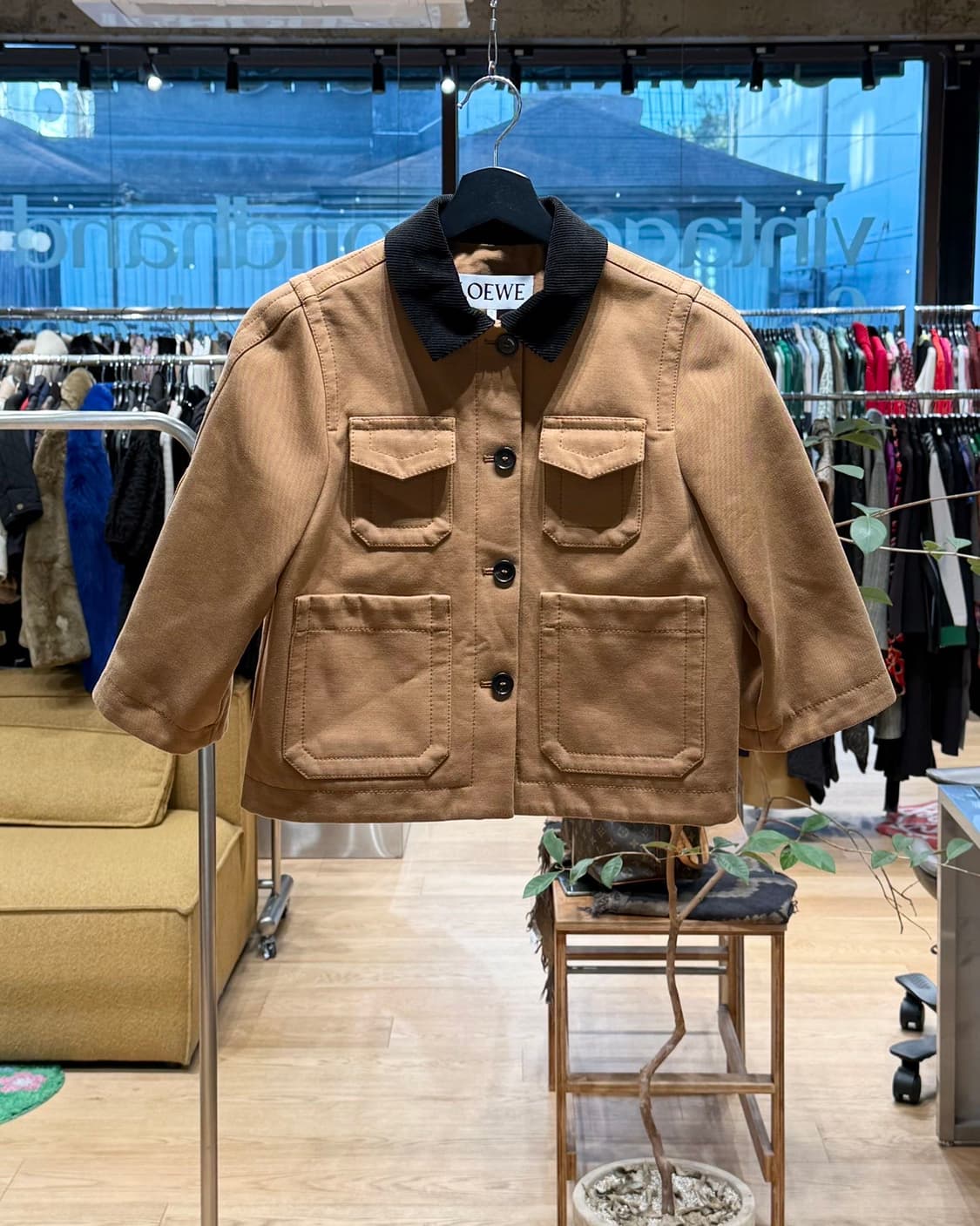 로에베 브라운 워크웨어 자켓  상품이미지1