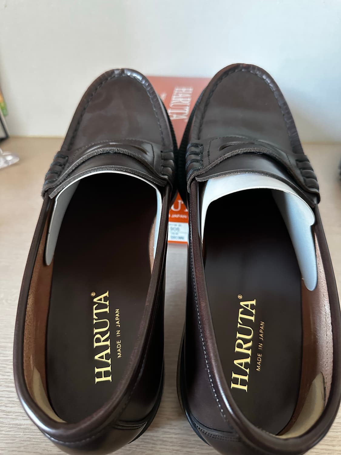 하루타 소가죽 로퍼 906 D 280 EEE 브라운 상품이미지3