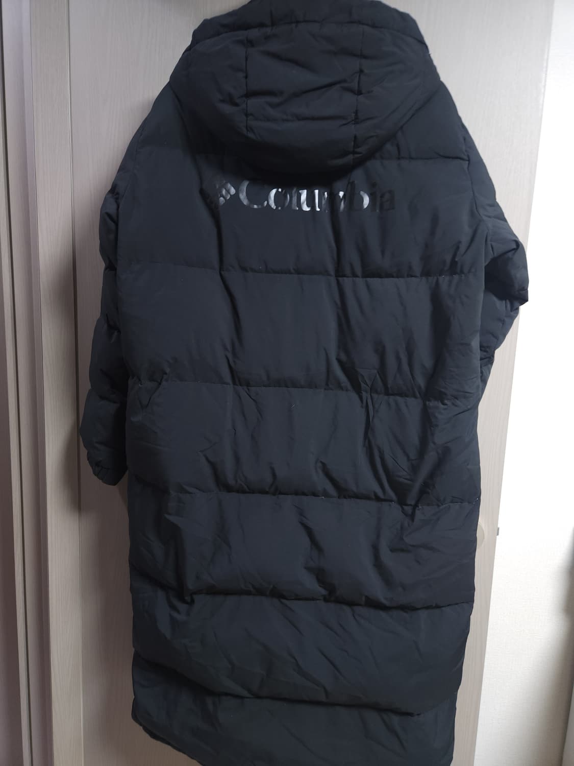 콜롬비아 구스다운 롱패딩, XL 상품이미지4