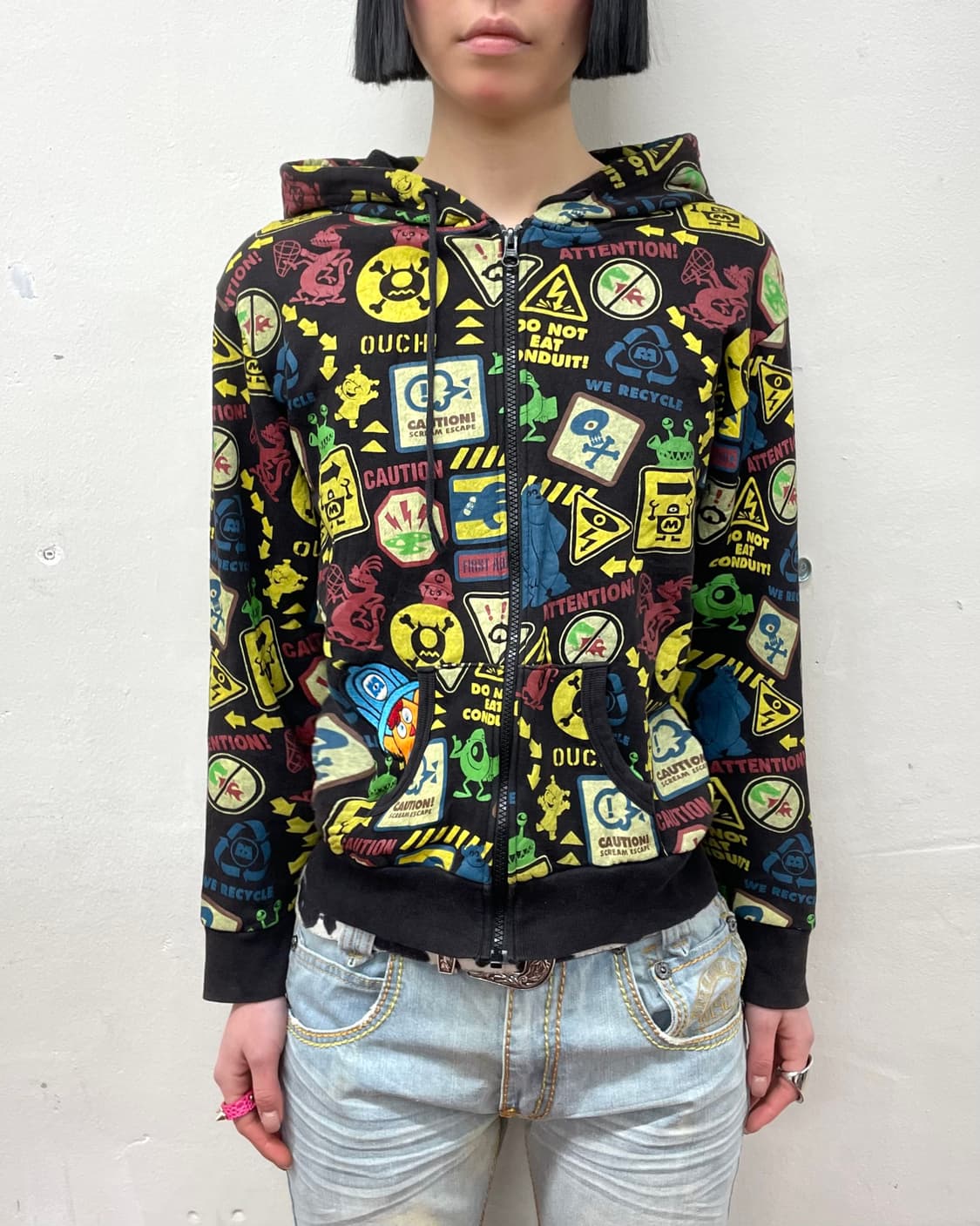 Character Multi-Hooden Zip-Up 상품이미지1