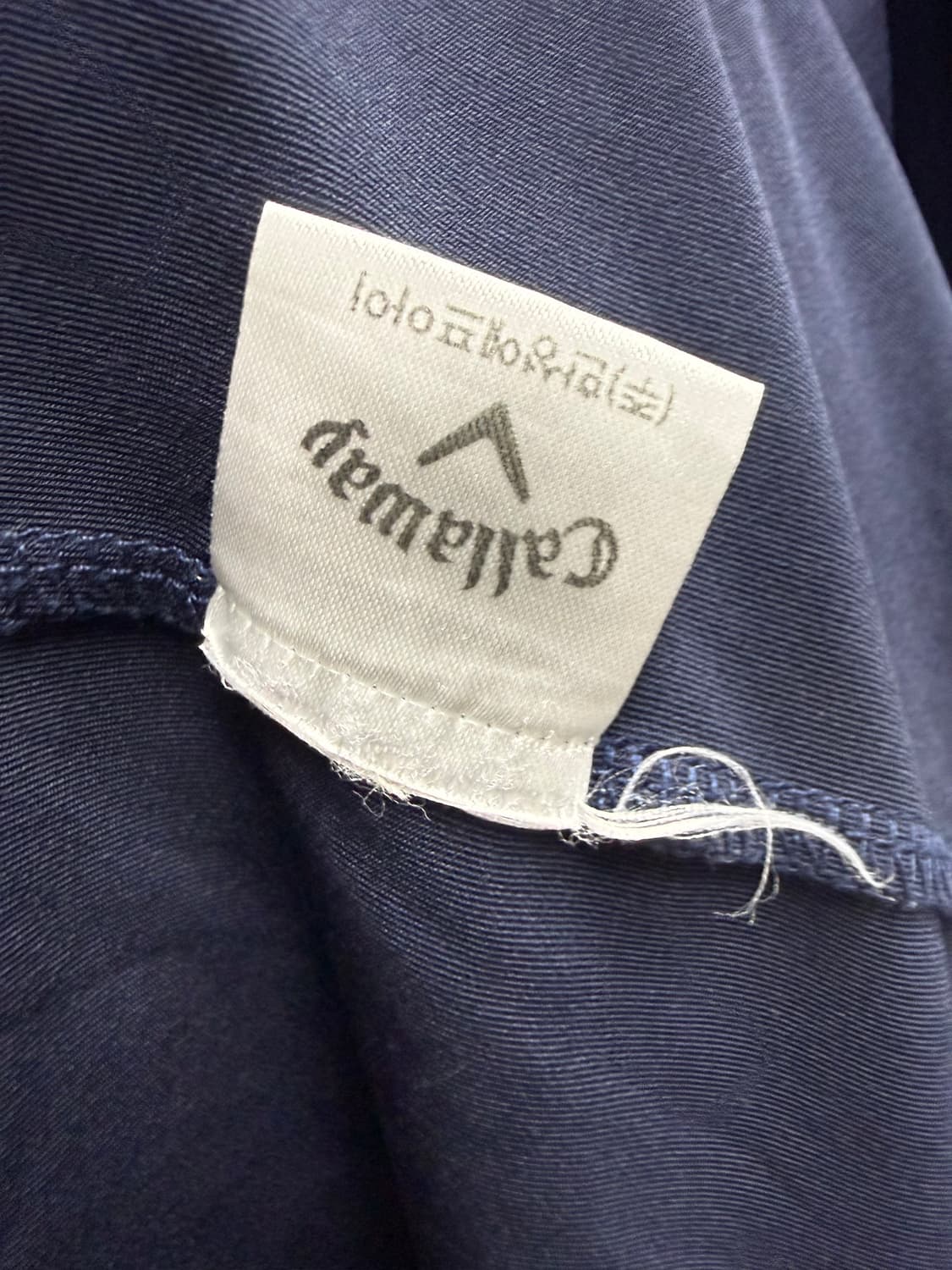 남성 105 / 캘러웨이 긴팔 카라티 폴리 네이비  상품이미지4