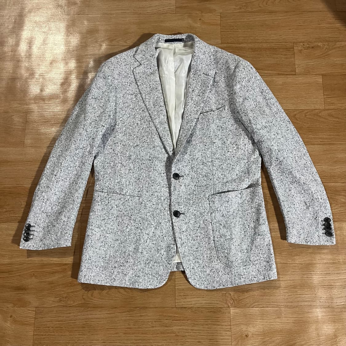 [103/32] 수트서플라이 3피스 헤링본 정장 셋업 상품이미지1