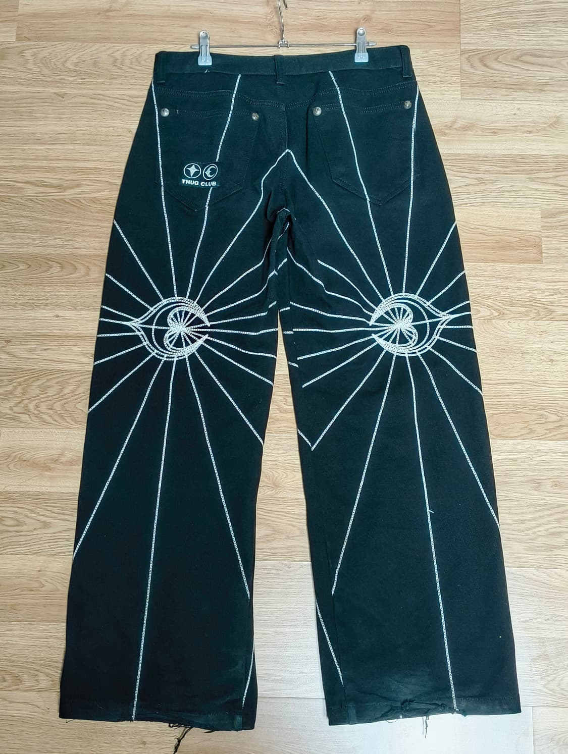 떠그클럽 체인 스티치 팬츠 상품이미지2