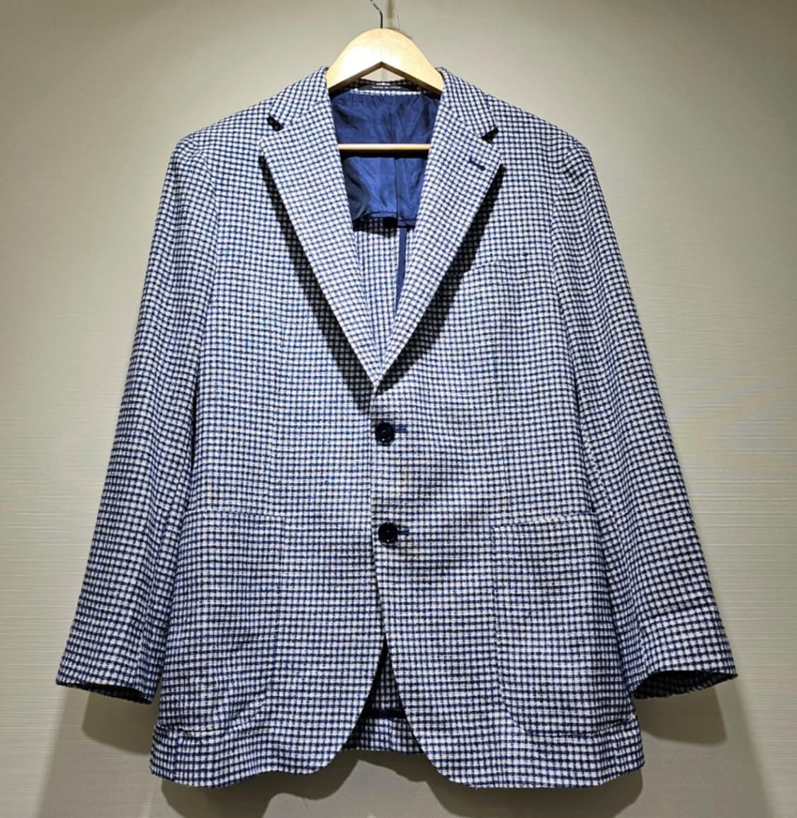 TAGLIATORE 체크 자켓 50 상품이미지3