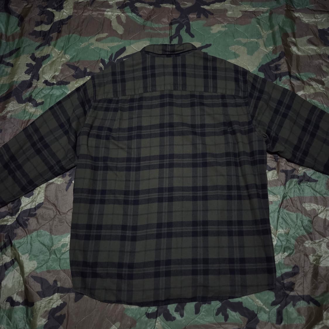 Uniqlo Flannel Check Shirt 유니클로 체크 셔츠 상품이미지6