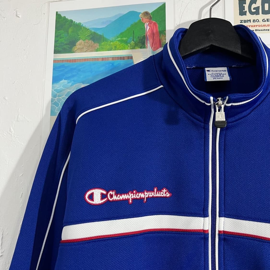 챔피온 올드스쿨 블루 트랙탑  상품이미지5