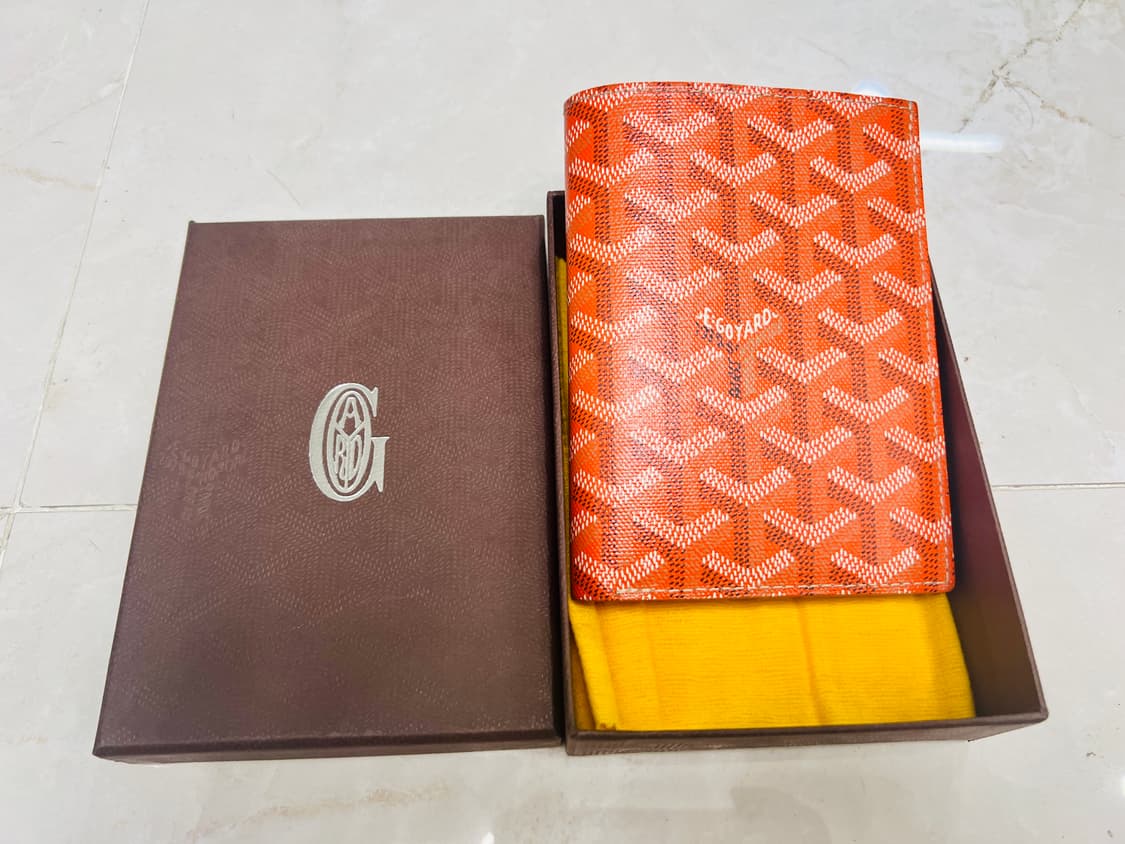 고야드 몰리에르 반지갑 오렌지 판매합니다! 상품이미지1