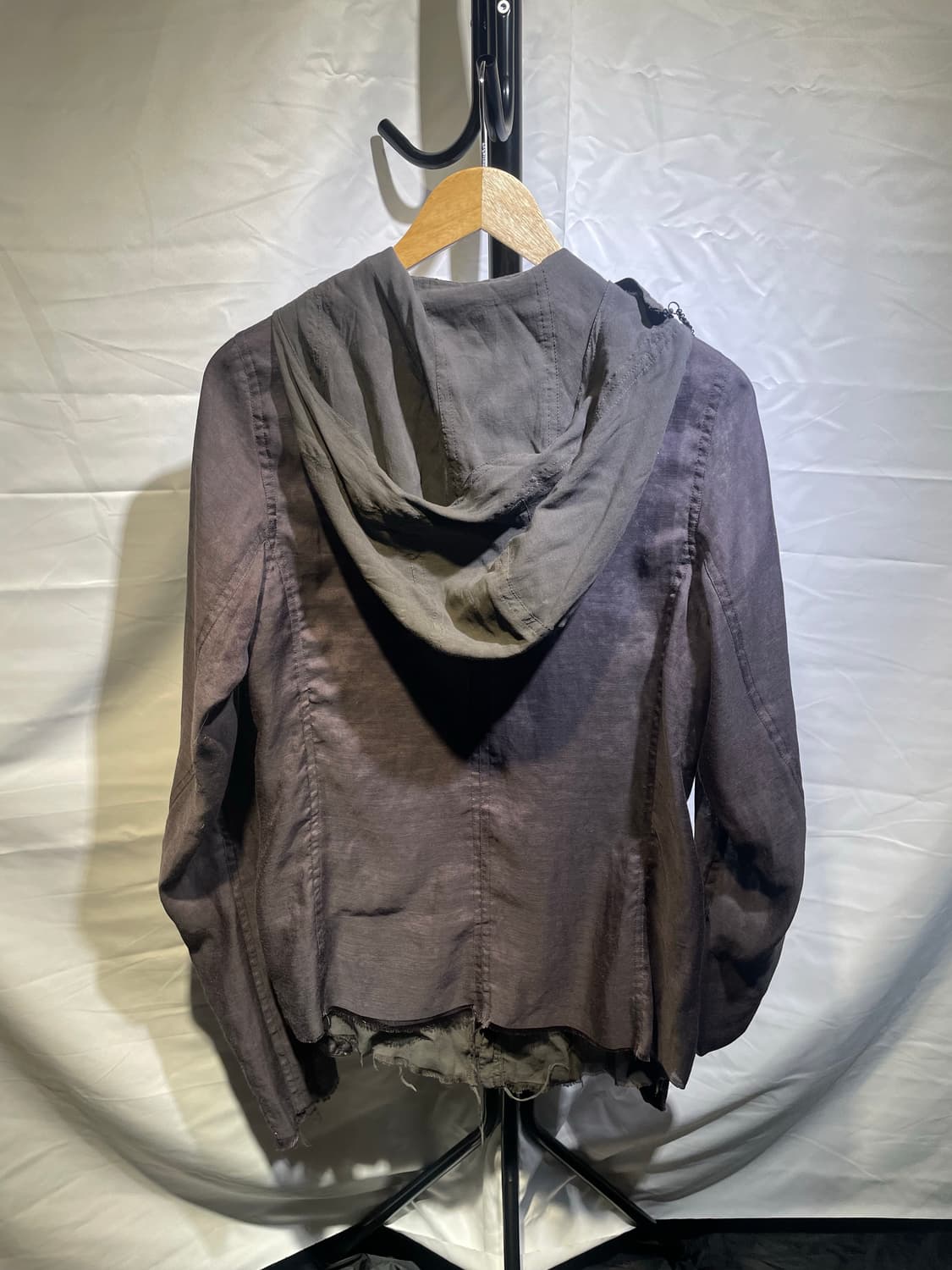 Siva asymetric hoodie zip-up 상품이미지3