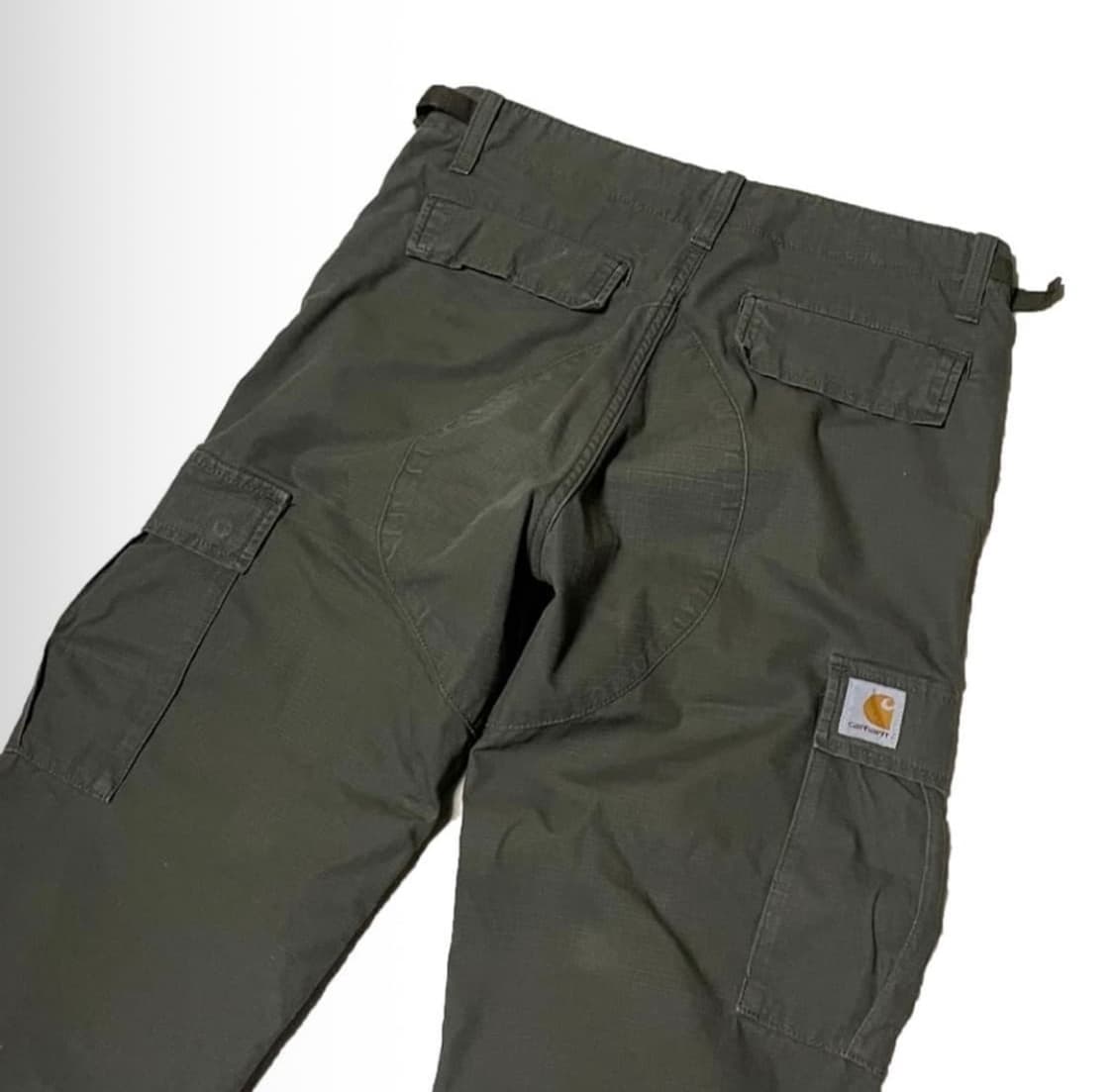 칼하트 윕 카키 카고 팬츠 상품이미지3