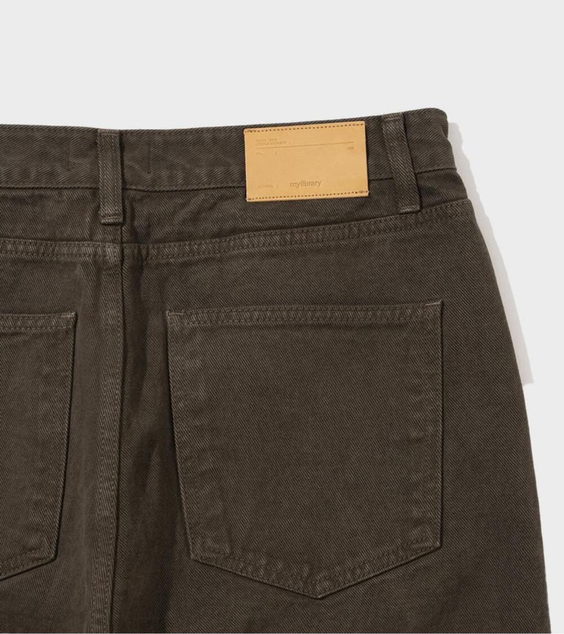 mylibrary 104 Garment Dyed Brushed Pants 상품이미지4