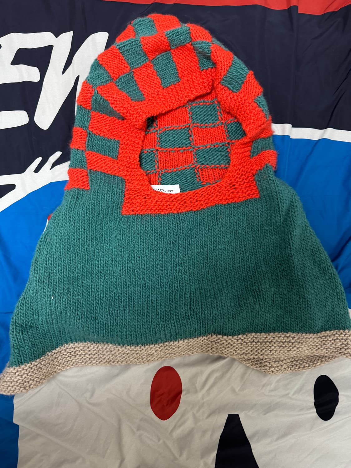 Kiko kostadinov 울 바라클라바 스카프 판매 상품이미지2