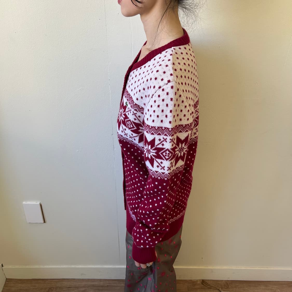 라코스테 페어아일 가디건 상품이미지2