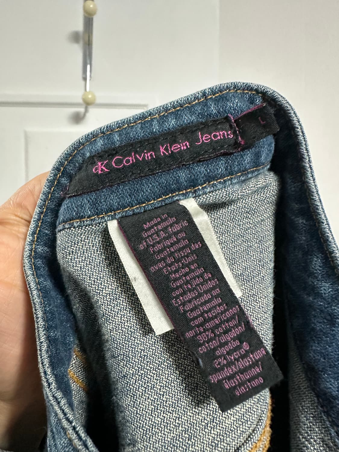 캘빈클라인 데님 바이커자켓 상품이미지3