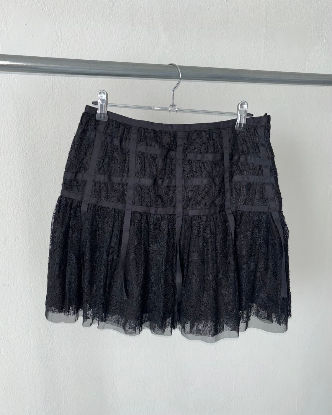 빈티지 레이스 미니 스커트 상품이미지1