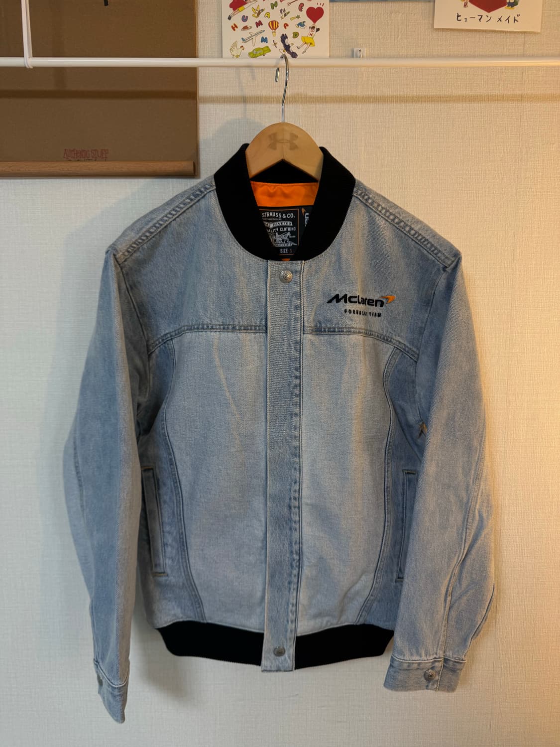 [S]리바이스 X 맥라렌 트랙 트러커 자켓 라이트인디고 상품이미지2