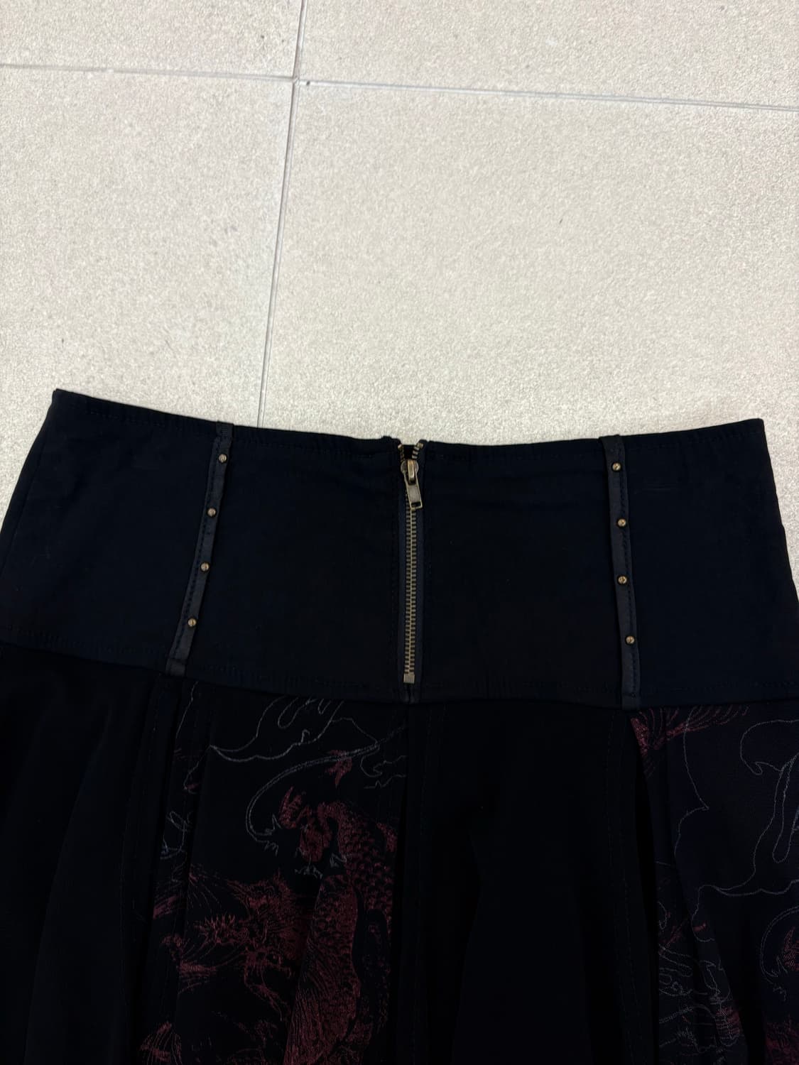 Ozz on 언발 시스루 스커트 상품이미지2